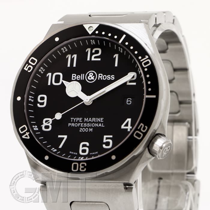 中古)BELL & ROSS ベル&ロス タイプ・マリン MARINE-B-M（商品ID 