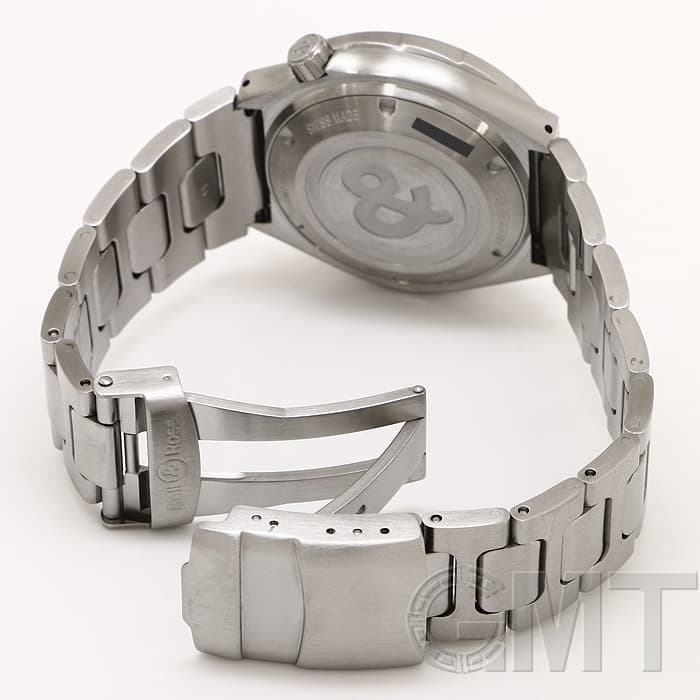 M*5様 bell&ross ベル&ロス タイプマリーン　白文字盤　純正ブレス 楽天市場】ベル＆ロス【Bell＆Ross】 タイプマリーン ホワイト