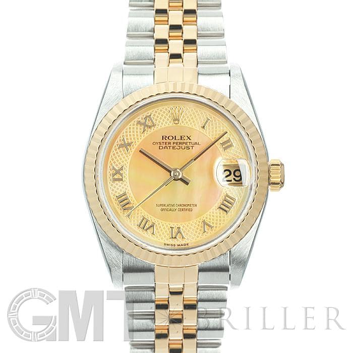 中古)ROLEX ロレックス デイトジャスト 31mm 78273NRD イエローシェル