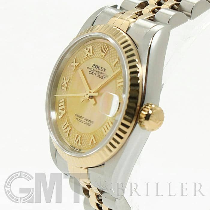 中古)ROLEX ロレックス デイトジャスト 31mm 78273NRD イエローシェル