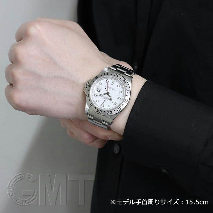 中古)ROLEX ロレックス エクスプローラー II 16570 ホワイト（商品ID
