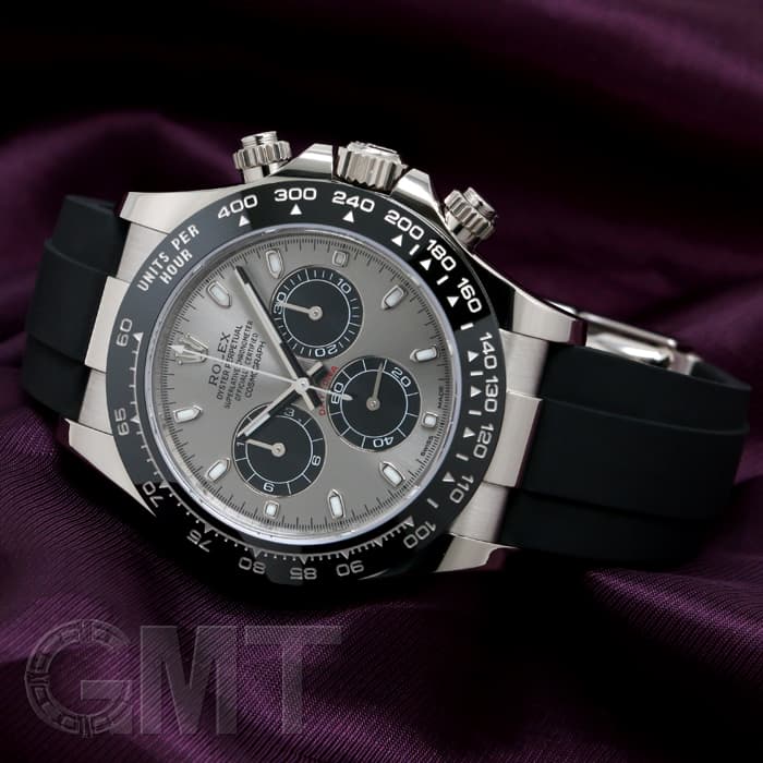 『ROLEX ロレックス』壁掛け時計　デイトナ　シルバー　ブラック　非売品 デイトナスタイル、シルバー＆ブラック | ウォールクロック