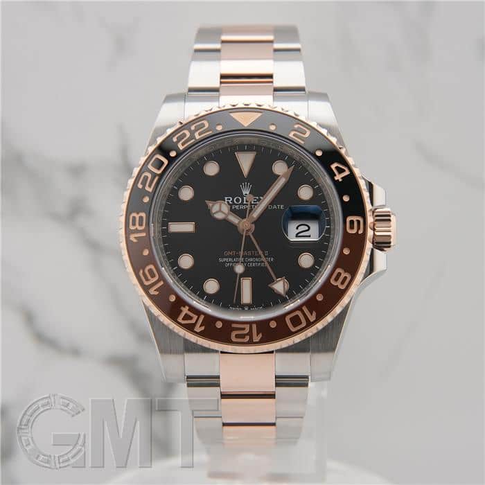中古)ROLEX ロレックス GMTマスター II 126711CHNR ブラック/ブラウン