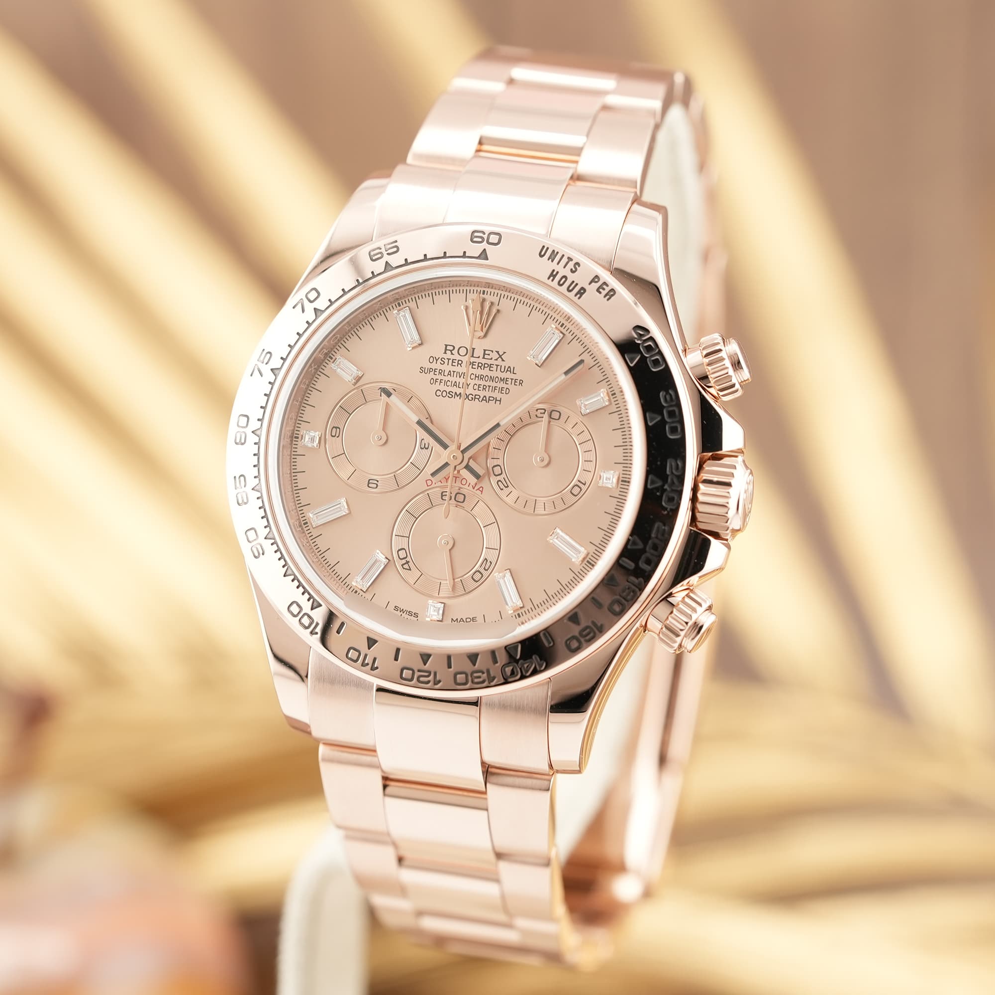 中古)ROLEX ロレックス デイトナ 116505A ピンク 11Pバケットダイヤ