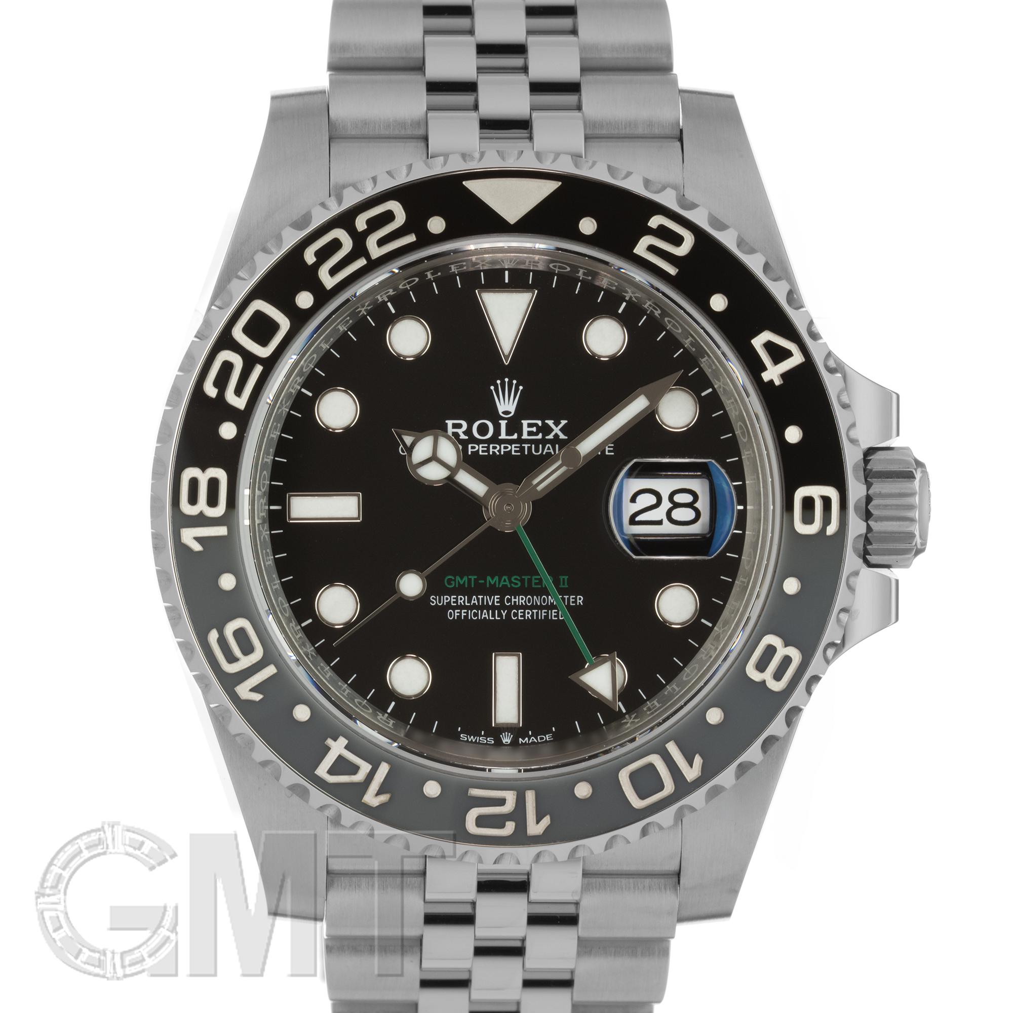 中古)ROLEX ロレックス GMTマスター II 126710GRNR ジュビリー