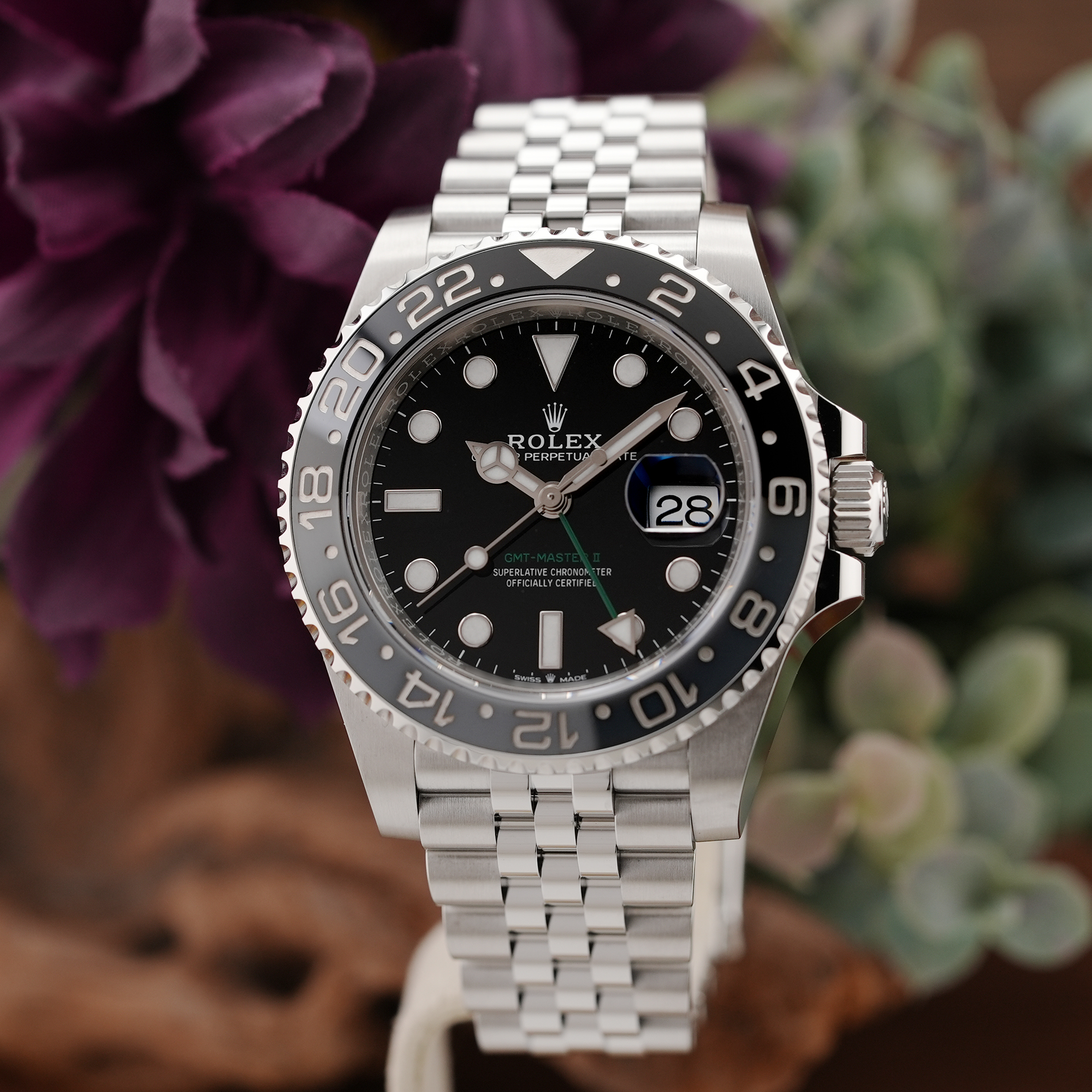 USAコレクション　ブレスレット（メ365） 中古)ROLEX ロレックス GMTマスター II 126710GRNR ジュビリー