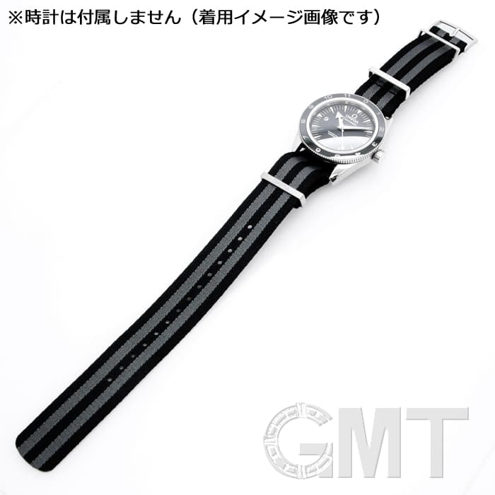 Ω OMEGA オメガ　純正 NATOストラップ NATO straps Polyester, grey | OMEGA US®