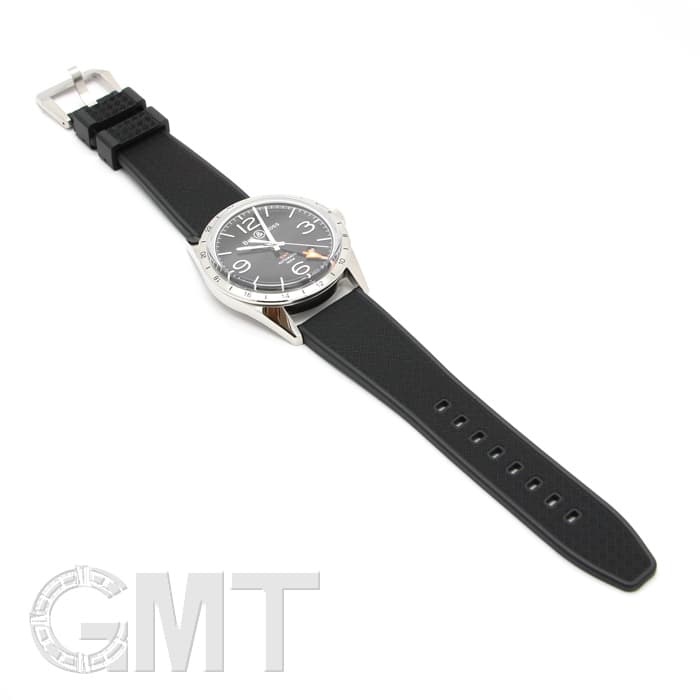 新品)BELL & ROSS ベル&ロス ヴィンテージ BR123 GMT 24H BRV123-BL