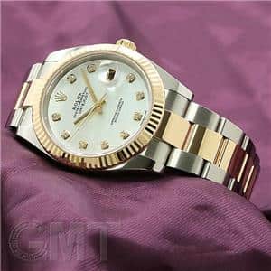 ROLEX ロレックス デイトジャスト 41 126333NG ホワイトシェル オイスターブレスレット メイン