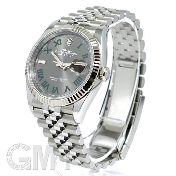 中古)ROLEX ロレックス デイトジャスト 126234 スレートローマ