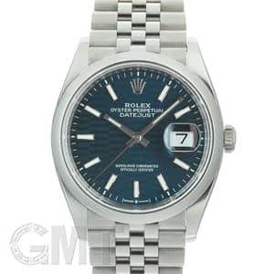 ROLEX ロレックス デイトジャスト 36 126200 ブルー フルーテッドモチーフ ジュビリーブレス メイン