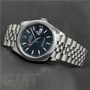 ROLEX ロレックス デイトジャスト 36 126200 ブルー フルーテッドモチーフ ジュビリーブレス メイン