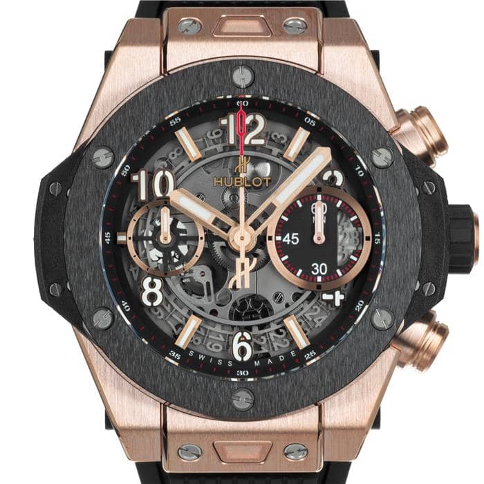 HUBLOT ウブロ ビッグバン ウニコ キングゴールド セラミック 441.OM.1180.RX