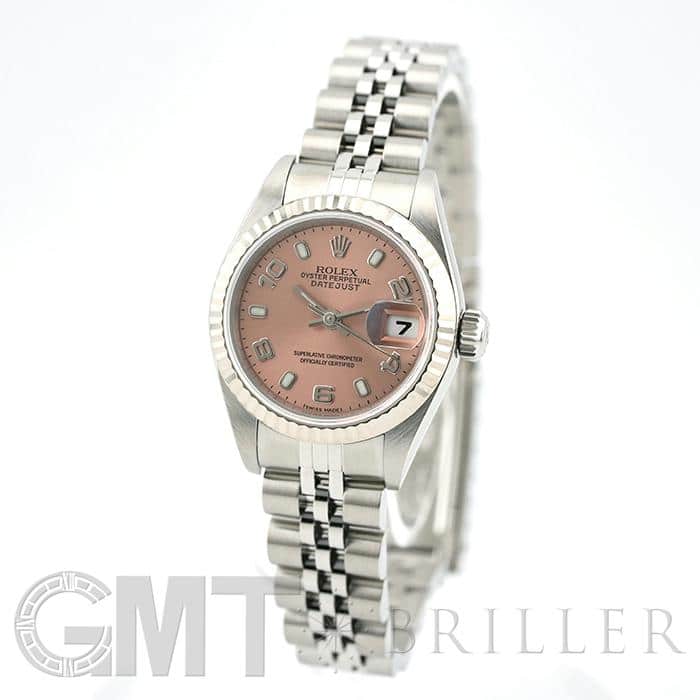 中古)ROLEX ロレックス デイトジャスト 79174 ピンク とびアラビア
