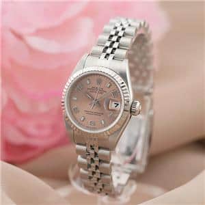 中古)ROLEX ロレックス デイトジャスト 79174 ピンク とびアラビア