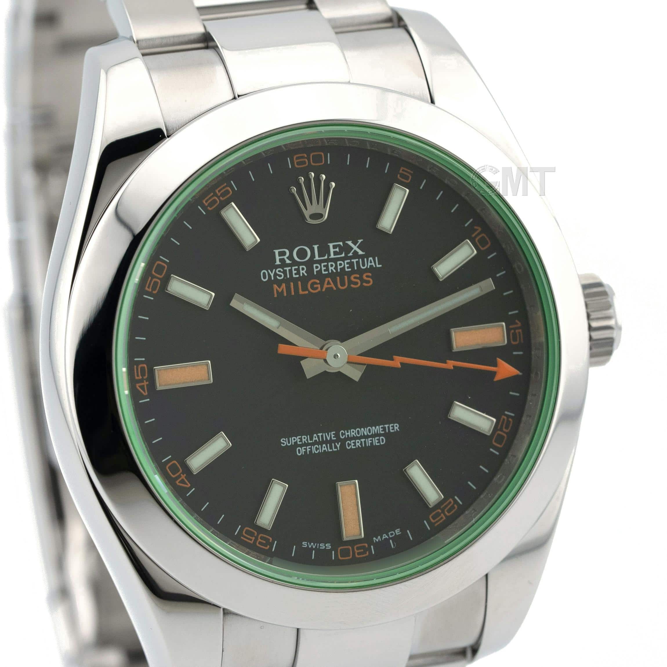 中古)ROLEX ロレックス ミルガウス 116400GV ブラック（商品ID