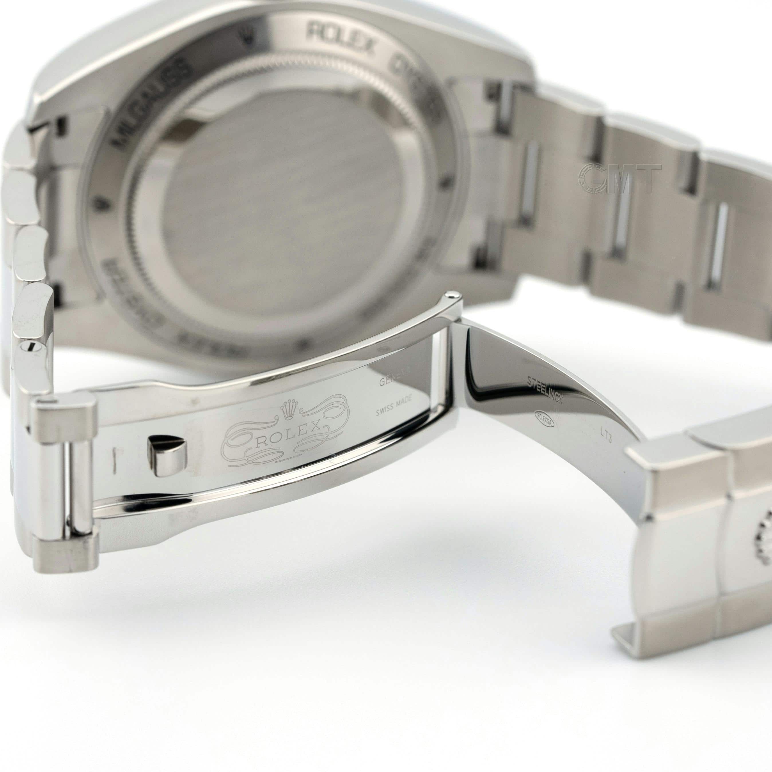 中古)ROLEX ロレックス ミルガウス 116400GV ブラック（商品ID