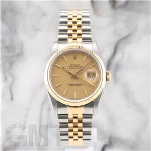 ROLEX ロレックス デイトジャスト 16233 シャンパン モザイク メイン