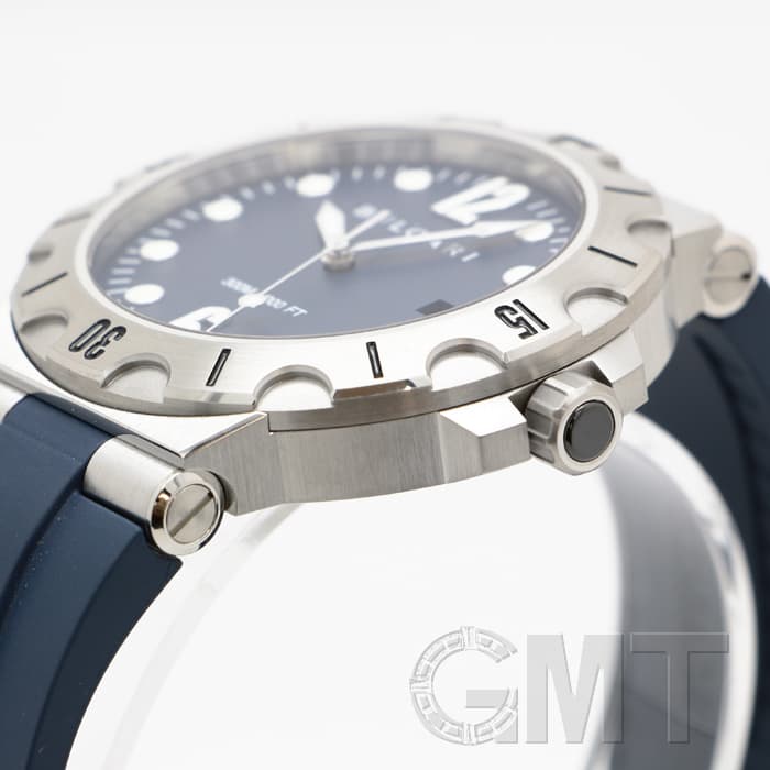 新品)BVLGARI ブルガリ ディアゴノ スクーバ 41mm ブルー DP41C3SVSD