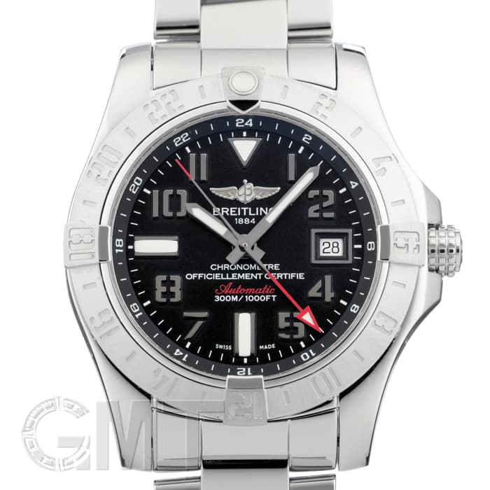 中古)BREITLING ブライトリング アベンジャー II GMT A329B34PSS