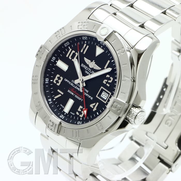 中古)BREITLING ブライトリング アベンジャー II GMT A329B34PSS