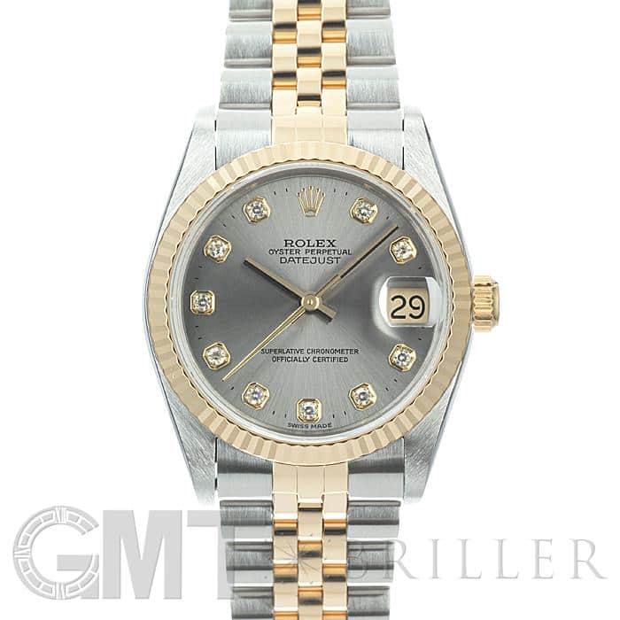 ロレックス デイトジャスト 68273 ユニセックス 腕時計 中古)ROLEX ロレックス デイトジャスト 68273 ブラック（商品ID