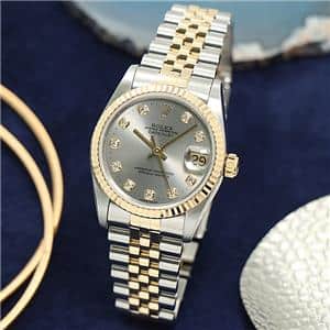 ROLEX ロレックス デイトジャスト 31mm 68273G グレー メイン