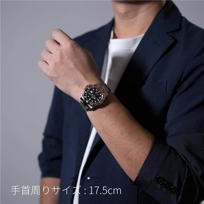 中古)ROLEX ロレックス GMTマスター II 126711CHNR ブラック/ブラウン