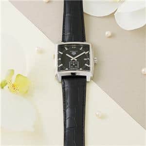 TAG HEUER タグ・ホイヤー モナコ クォーツ ブラック WAW131A.FC6177 メイン