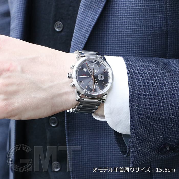 中古)MONTBLANC モンブラン タイムウォーカー クロノボイジャー UTC