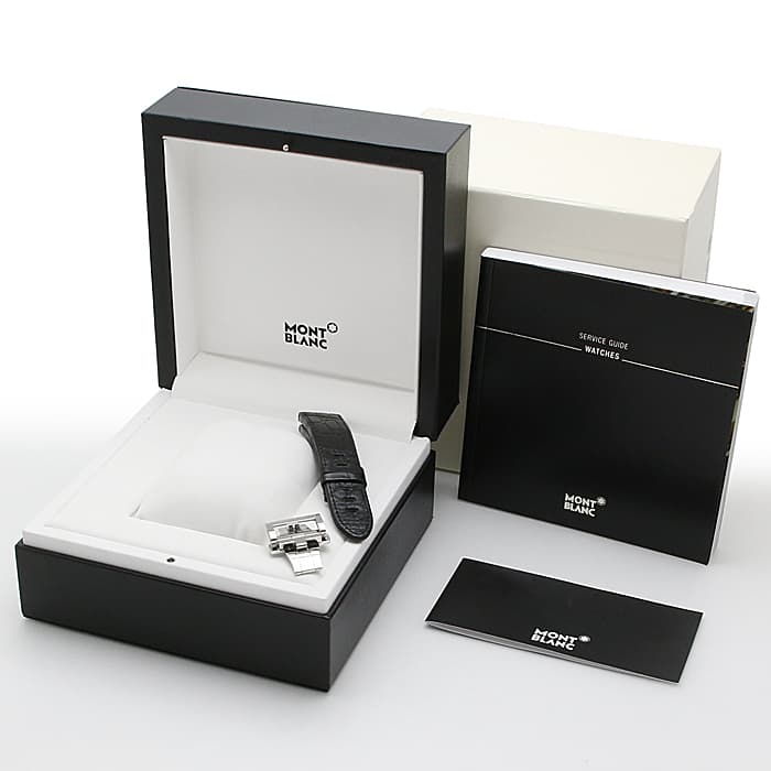 中古)MONTBLANC モンブラン タイムウォーカー クロノボイジャー UTC