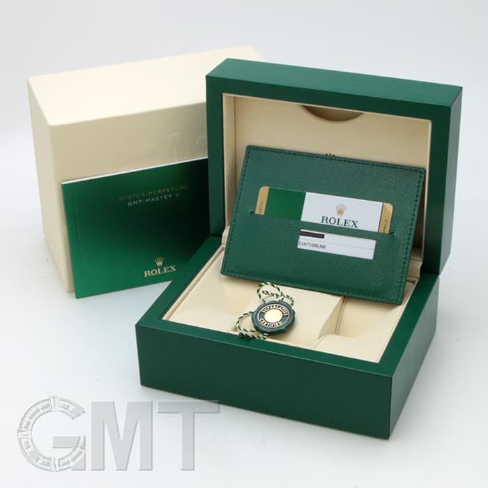 ロレックスGMTマスターⅡ 116710BLNR 国内正規品　付属品完備 中古)ROLEX ロレックス GMTマスター II 116710BLNR（商品ID