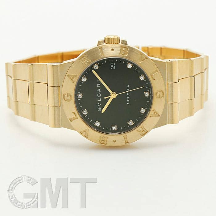 中古)BVLGARI ブルガリ ディアゴノ スポーツ LCV35G（LCV35GGD/11