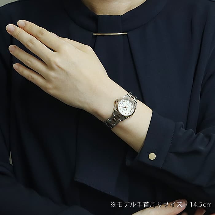 未使用)ROLEX ロレックス デイトジャスト 28 279171 ホワイトローマ