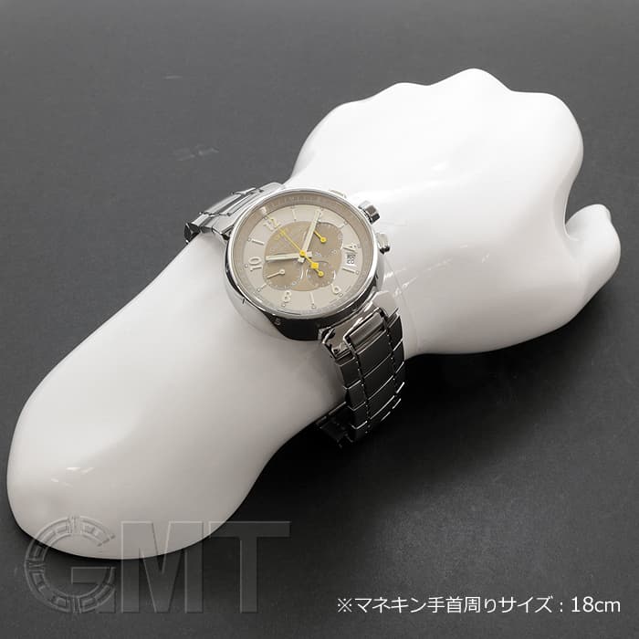 中古)LOUIS VUITTON ルイ・ヴィトン タンブール クロノグラフ