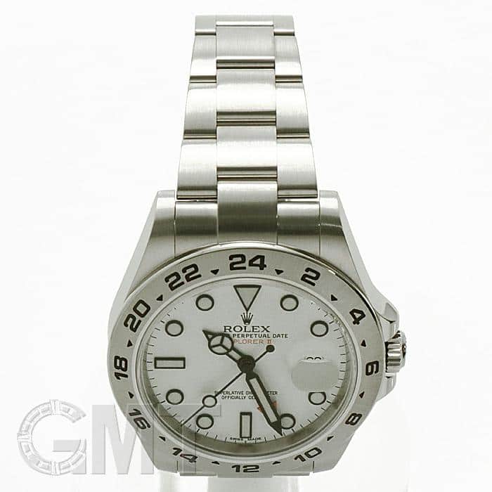 中古)ROLEX ロレックス エクスプローラー II 216570 ホワイト（商品ID