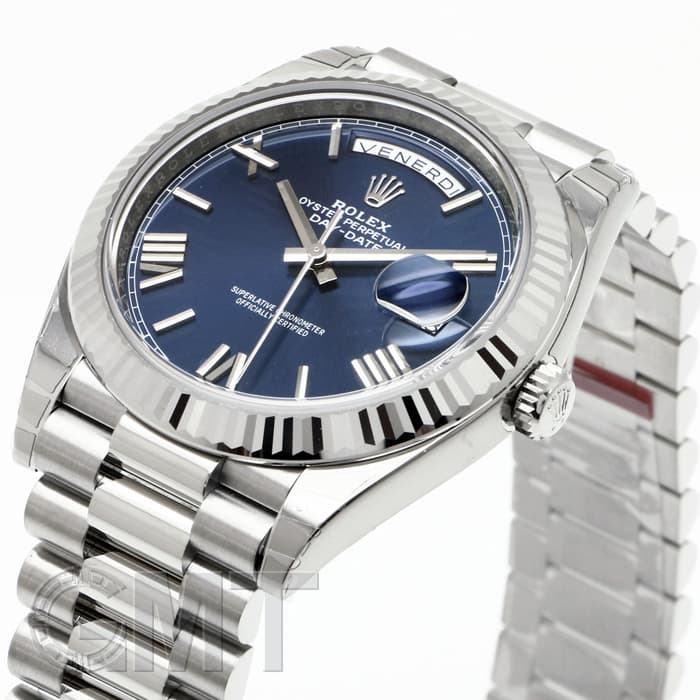 新品)ROLEX ロレックス デイデイト 40 228239 ブルーローマ（商品ID