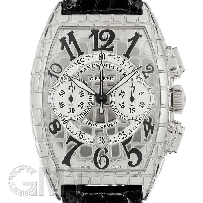 19mm フランクミュラー 純正 グレー クロコ ストラップ　1 FRANCK MULLER（フランクミュラー） 【3年保証】 クロコバンド 純正