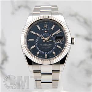 【中古品】ロレックス　スカイドゥエラー　３３６９３４　オイスターブレス 中古)ROLEX ロレックス スカイドゥエラー 336934 ブルー