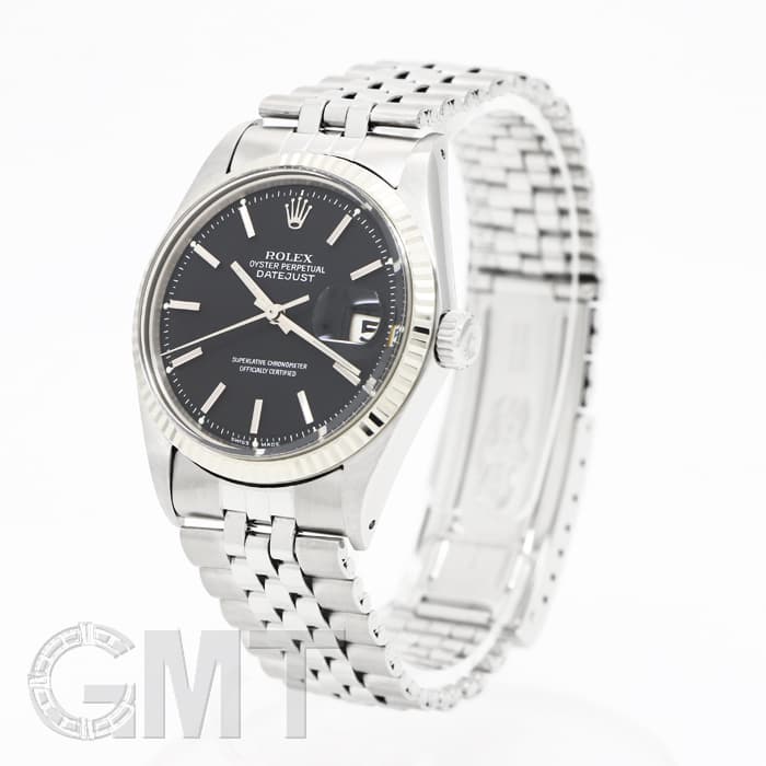 中古)ROLEX ロレックス デイトジャスト 1601/4 ブラック（商品ID
