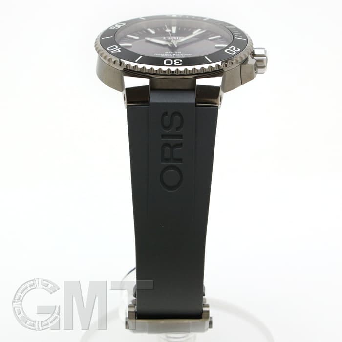 新品)ORIS オリス アクイス チタニウム デイト 733 7730 7153 R