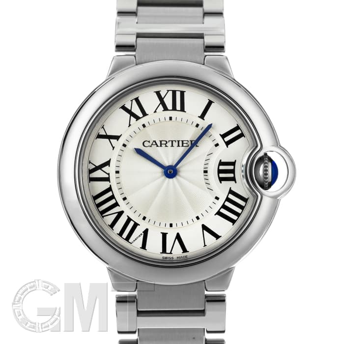 【希望者のみラッピング無料】 中古)CARTIER W69011Z4 36mm MM バロンブルー カルティエ その他