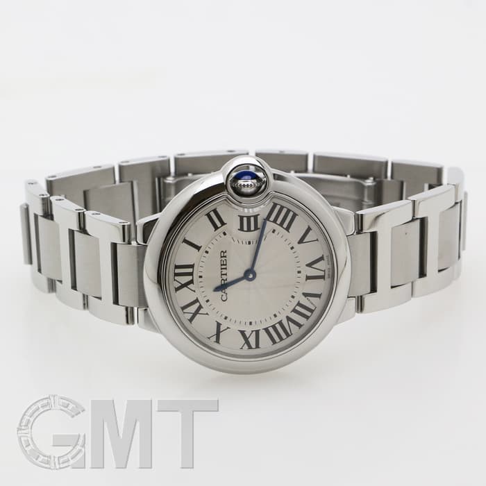 中古)CARTIER カルティエ バロンブルー MM 36mm W69011Z4
