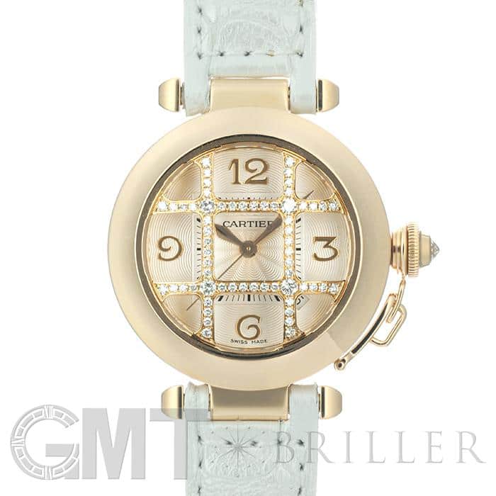 中古)CARTIER カルティエ パシャ 32mm コンベックスグリッド