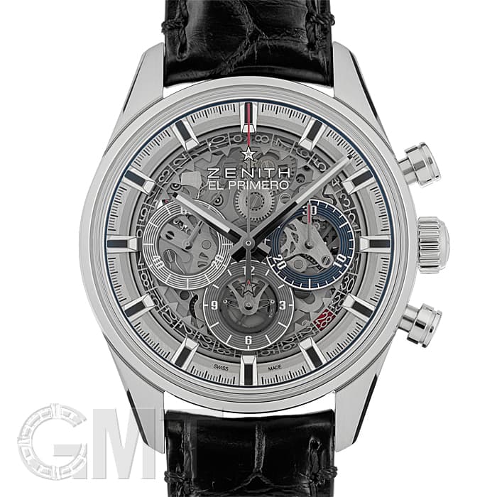 新品)ZENITH ゼニス クロノマスター フルオープン 03.2153.400/78.C813