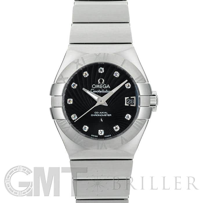 新品)OMEGA オメガ コンステレーション 123.10.27.20.51.001 ブラック