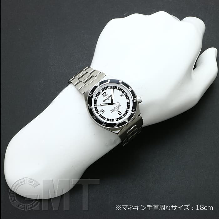 希少ベル＆ロス Bell&Ross 420Sタイプデミナー白デイト クォーツレア 希少ベル＆ロス Bell&Ross 420Sタイプデミナー白デイト クォーツ