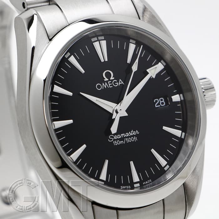 希少　OMEGA Seamaster 腕時計 クォーツ 中古)OMEGA オメガ シーマスター アクアテラ クォーツ 36mm 2518.50
