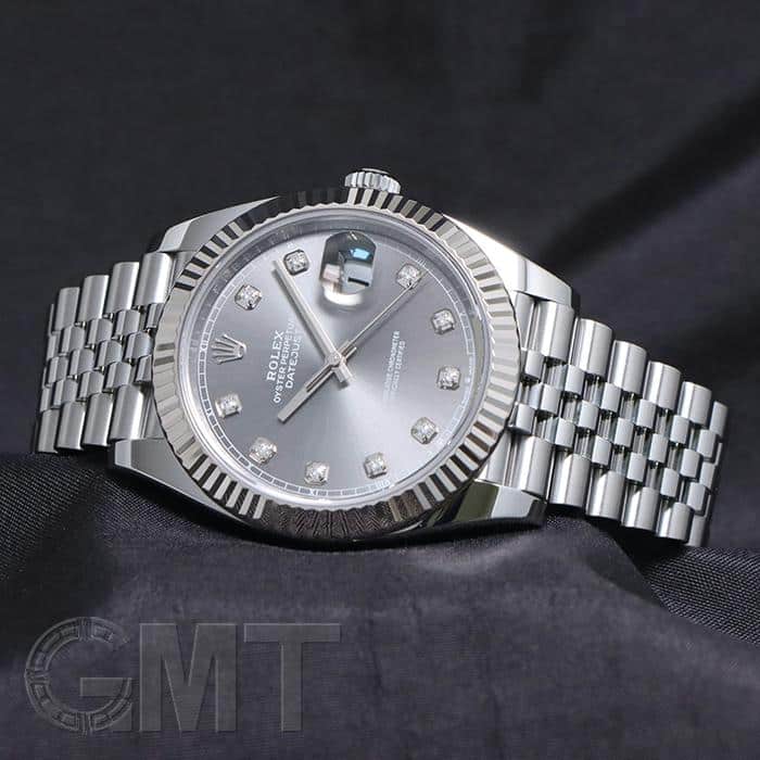 中古)ROLEX ロレックス デイトジャスト 41 126334G グレー ジュビリー