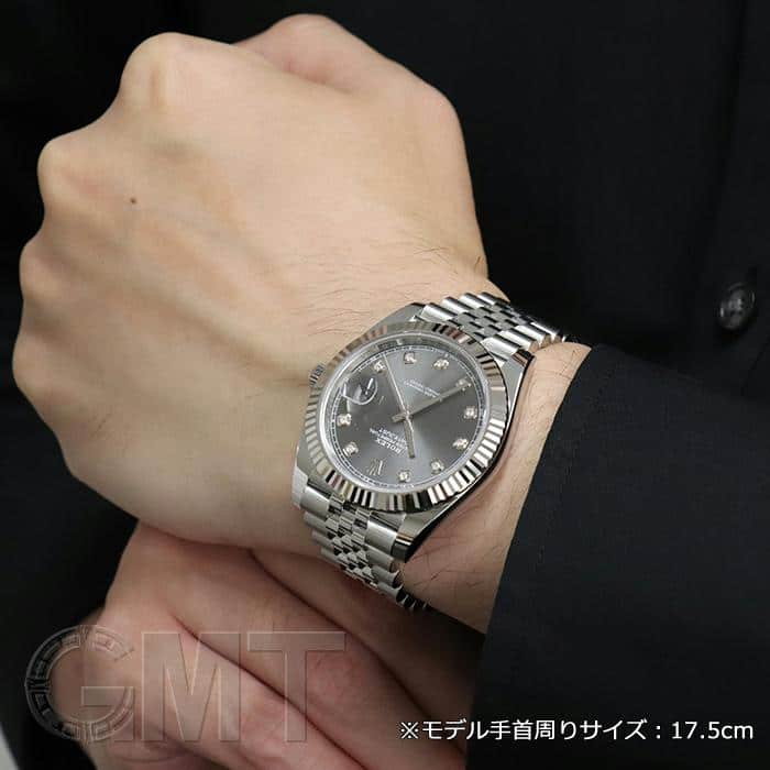 中古)ROLEX ロレックス デイトジャスト 41 126334G グレー ジュビリー